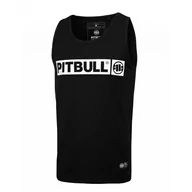 Odzież taktyczna i umundurowanie - Tank Top Pit Bull Middle Weight 190 Spandex Hilltop '23 - Czarny - miniaturka - grafika 1