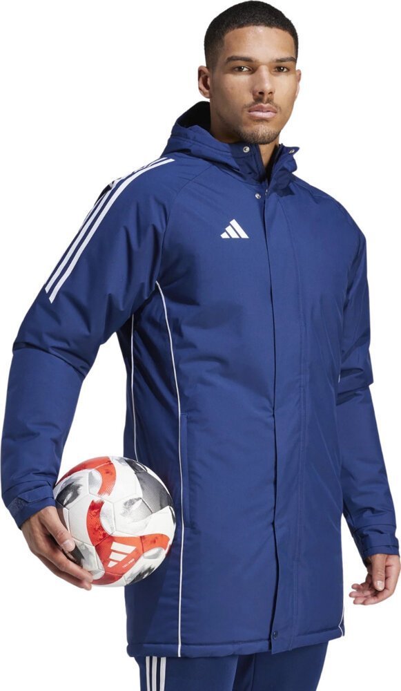 Kurtka męska Adidas Kurtka męska adidas Tiro 24 Stadium Parka niebieska IR9495 L