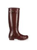 Kalosze damskie - Hunter Kalosze WFT1000RGL Czerwony - miniaturka - grafika 1