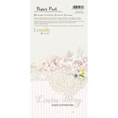 Scrapbooking - Zestaw papierów ozdobnych 15x30 cm Linen Story - miniaturka - grafika 1