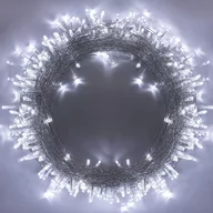 Oświetlenie świąteczne - Łańcuch świetlny LED Boże Narodzenie 220mb BIAŁE Z - miniaturka - grafika 1