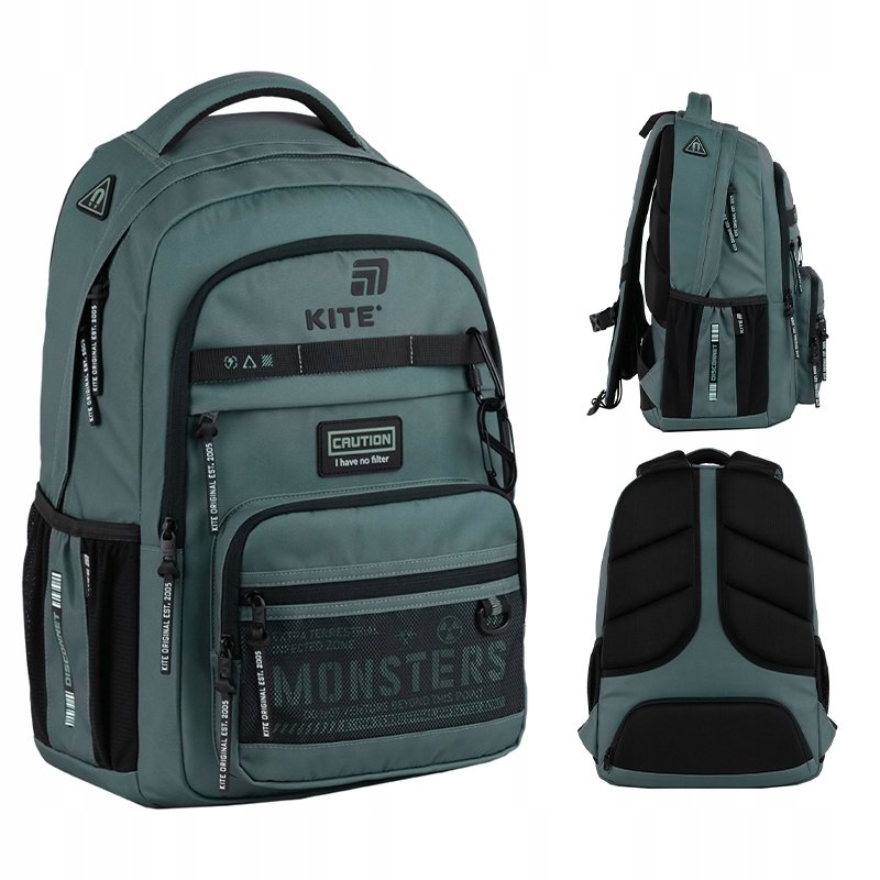Plecak Szkolny Młodzieżowy Monsters Kite