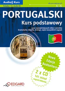 Edgard Portugalski - Kurs podstawowy (Książka + 2 x Audio CD) - Machado Piotr, Badowska Gabriela - Pozostałe języki obce - miniaturka - grafika 1