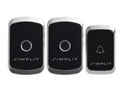 Dzwonki i gongi - Dzwonek Bezprzewodowy A2 2X Odbiornik 1X Nadajnik - miniaturka - grafika 1