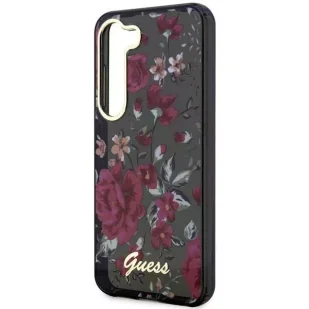 Etui Guess GUHCS23MHCFWSA do Samsung Galaxy S23+ Plus S916 zielony/kaki hardcase Flower Collection - Etui i futerały do telefonów - miniaturka - grafika 6