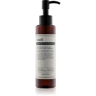 Klairs Gentle Black Deep Cleansing Oil Olej do demakijażu 150ml 8809115025937 - Olejki do mycia twarzy - miniaturka - grafika 1
