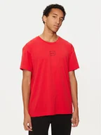 Koszulki męskie - Hugo T-Shirt Laze 50525236 Czerwony Regular Fit - miniaturka - grafika 1