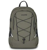 Torby na laptopy - Invicta Plecak biznesowy Invict-Act Plus, szary, podwójna komora z 14-calową kieszenią na laptopa, kieszenią na butelkę i wzmocnionym dnem, 29 l pojemny i wszechstronny plecak do biura i uniwersytetu, - miniaturka - grafika 1