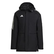 Kurtki męskie - adidas Kurtka męska (Midweight) Condivo 22 Stadium Parka, czarna, HT2538, XL - miniaturka - grafika 1