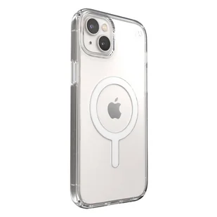 Speck Presidio Perfect-Clear + MagSafe - Etui iPhone 14 Plus z powłoką MICROBAN (Clear) - Etui i futerały do telefonów - miniaturka - grafika 1