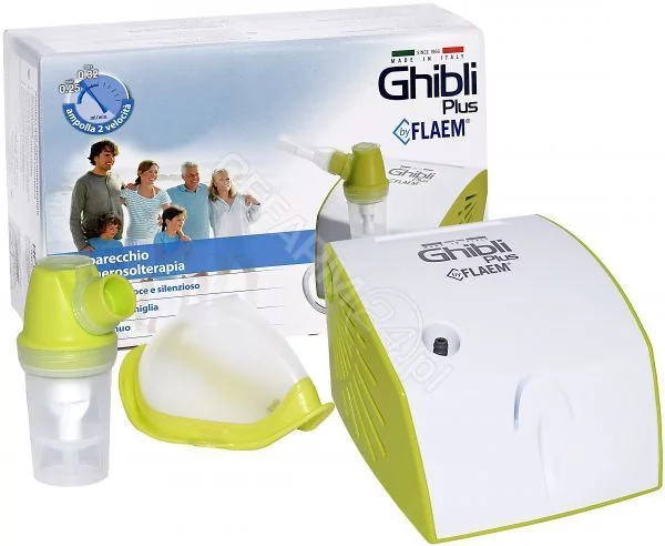 Flaem NUOVA Ghibli Plus Inhalator pneumatyczno-tłokowy