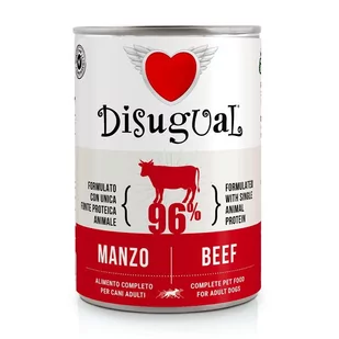 DISUGUAL MONOPROTEIN WOŁOWINA 400g - Mokra karma dla psów - miniaturka - grafika 1