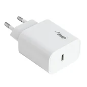 Ładowarki do telefonów - Akyga ładowarka sieciowa AK-CH-18 20W USB-C PD 5-12V / 1.67-3A biała - miniaturka - grafika 1