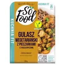 So Food Gulasz wegetariański z pieczarkami i kaszą gryczaną 330 g - Szybkie dania obiadowe - miniaturka - grafika 1