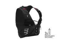 Plecaki - COMPRESSPORT Plecak biegowy ULTRUN PACK EVO 10 + 2x soft flask - miniaturka - grafika 1