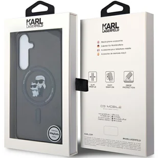 Karl Lagerfeld KLHMS24SHGKCNOK S24 S921 czarny/black hardcase IML Karl&Choupette MagSafe - Etui i futerały do telefonów - miniaturka - grafika 13