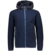 Kurtki męskie - CMP męska kurtka polarowa z dzianiny, B.Blue/Maiolica, 56 - miniaturka - grafika 1