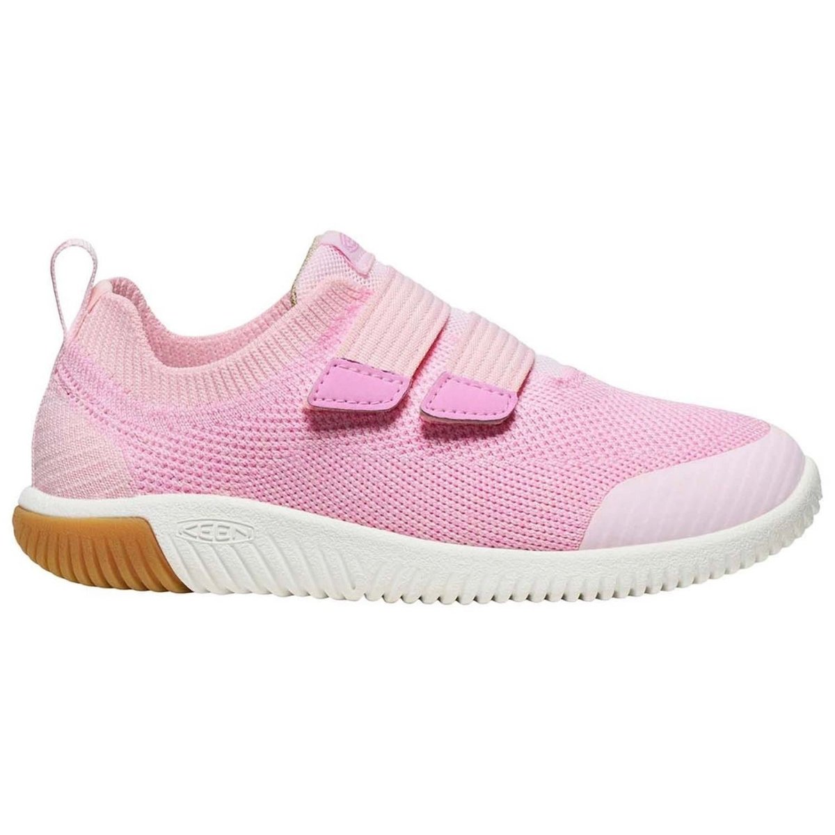 Buty dziewczęce Keen NX Knit DS sportowe miejskie sneakersy na rzepy różowe-39