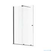 Kabiny prysznicowe - Excellent Ortigo Walk-in kabina prysznicowa 120x200 cm, czarny mat KAEX.5012.K.1200.BL - miniaturka - grafika 1