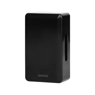 DZWONEK GONG DWUTONOWY 230V BREVIS MINI CZARNY - Dzwonki i gongi - miniaturka - grafika 1