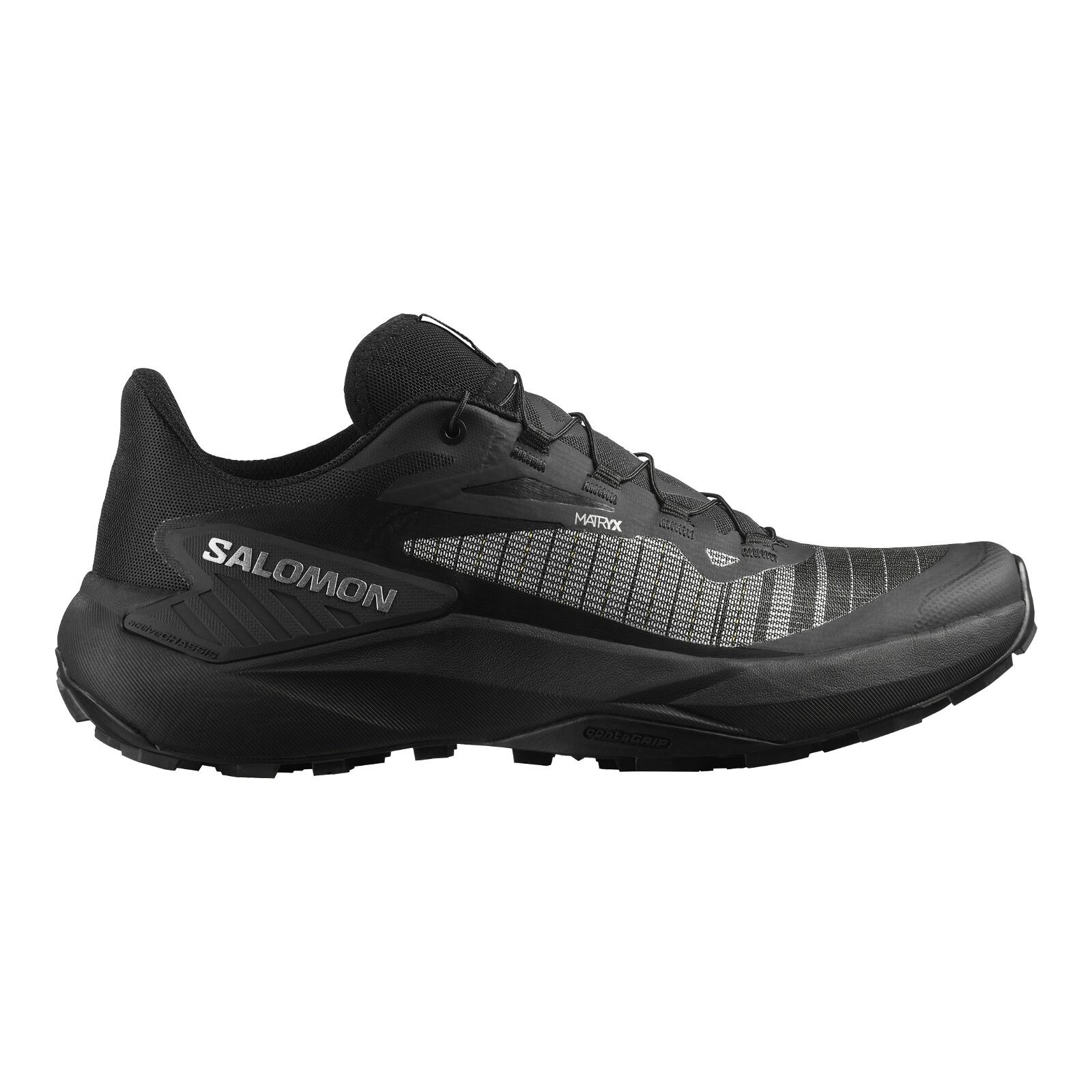 Męskie buty do biegania Salomon Genesis Black/Black/FtwSilver UK 9,5