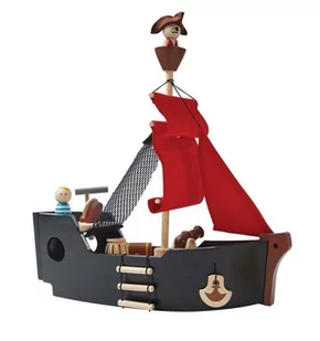 Plan Toys Statek piracki - Figurki dla dzieci - miniaturka - grafika 1