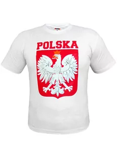 Arpex, Koszulka z nadrukiem, "Biało-Czerwoni", biała, rozmiar XXL - Koszulki sportowe męskie - miniaturka - grafika 1