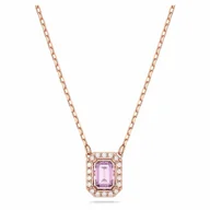 Naszyjniki - Naszyjnik Swarovski - Millenia, Purple, Rose Gold 5640291 - miniaturka - grafika 1