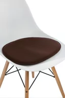 Poduszki na krzesła - Intesi Poduszka na krzesło Side Chair brązowa 78811 [6634516] - miniaturka - grafika 1