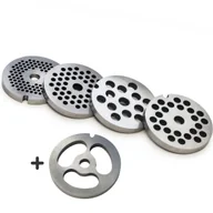 Akcesoria i części AGD - Zestaw masarski NR 5 sitka nasadka szarpak do ZELMER mak mięso kiełbasa - miniaturka - grafika 1