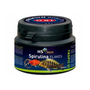 HS/O.S.I. Spirulina flakes 100ml - Pozostałe akcesoria do akwarium HS/O.S.I. Spirulina flakes 100ml - Pozostałe akcesoria do akwarium - miniaturka - grafika 1