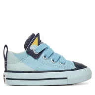 Buty dla chłopców - Trampki Converse Converse x Bluey Chuck Taylor All Star Madison A16466C Niebieski - miniaturka - grafika 1