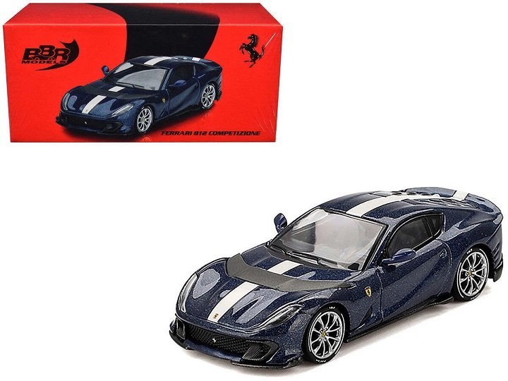 Tarmac Works Ferrari 812 Competizione 2023 Blu To 1:64 Fer64011