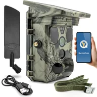 Fotopułapki - Suntek Fotopułapka Kamera Leśna Solarna HC603 PRO 4G LTE Aplikacja Diody IR - miniaturka - grafika 1