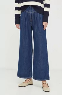 Spodnie damskie - Levi's jeansy BAGGY damskie high waist - grafika 1