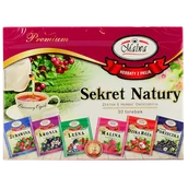 Herbata - Malwa ZESTAW HERBAT OWOCOWYCH SEKRET NATURY 60G - miniaturka - grafika 1