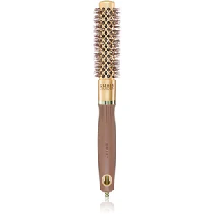 Olivia Garden Expert Blowout Shine Gold & Brown 20mm szczotka do włosów - Szczotki i grzebienie do włosów - miniaturka - grafika 1
