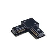 Lampy pozostałe - TK Lighting Tracer 4070 Złącze w kształcie L czarny - miniaturka - grafika 1