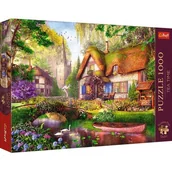 Puzzle - Trefl, Puzzle Premium Plus Quality Tea Time, Urocza Chatka W Lesie, 1000 el. - miniaturka - grafika 1
