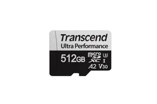 Transcend USD340S 512 GB MicroSDXC UHS-I Klasa 10 TS512GUSD340S - Karty pamięci - miniaturka - grafika 1
