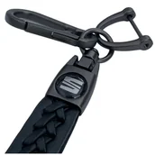 Breloki - Brelok Do Kluczy Samochodowych Seat Metal Skóra - miniaturka - grafika 1