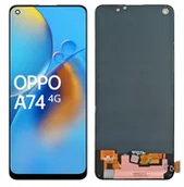 Części serwisowe do telefonów - Wyświetlacz do Oppo A74 4G Ekran LCD OLED CPH2219 5904858340033 - miniaturka - grafika 1