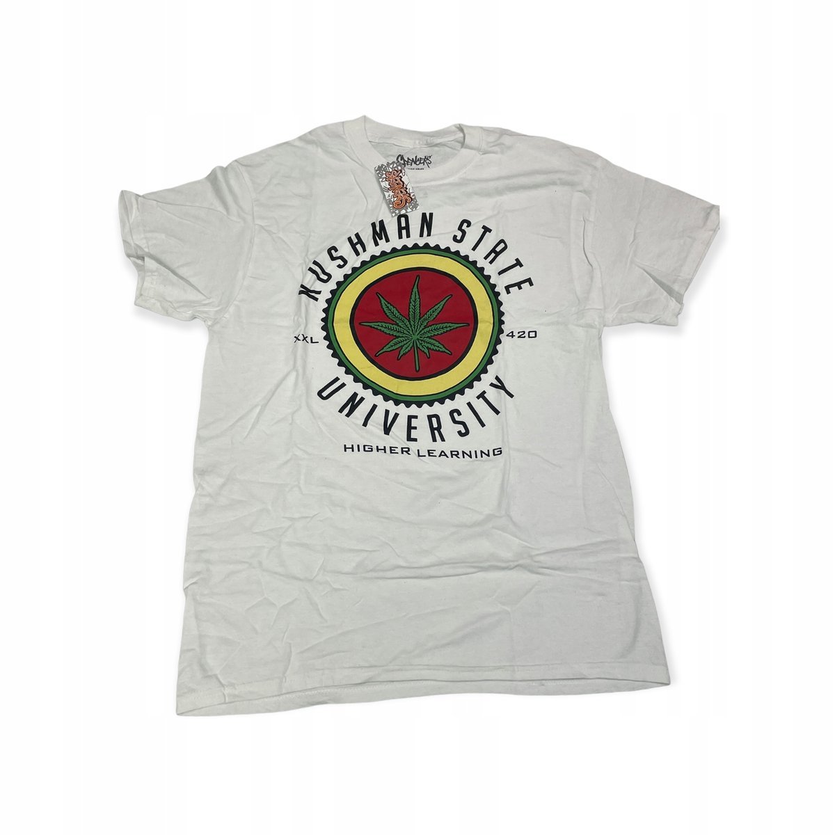 Koszulka t-shirt męski SPENCER'S nadruk napisy M