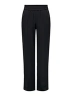 Spodnie damskie - ONLY Damskie spodnie ONLLUCY-LAURA MW Wide Pintuck Pant NOOS, czarne, 32 l, czarny, (M) W / 32L - miniaturka - grafika 1