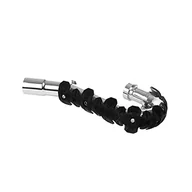 Części motocyklowe - POLISPORT 8483700001 - Uniwersalna osłona wydechowa na motocykl 4-suwowy 22cm łączy stal nierdzewną i lekki elastomer odporny na wysokie temperatury w kolorze czarnym - miniaturka - grafika 1