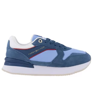Buty Tommy Hilfiger Elevated Feminine Runner FW0FW06949-DBX - niebieskie - Buty sportowe damskie - miniaturka - grafika 3