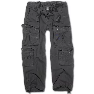 Spodnie męskie - Brandit Spodnie dresowe Pure Vintage Trousers Czarny, kolor: czarny , rozmiar: xxl 1003-2 - grafika 1