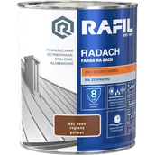 Farby zewnętrzne - Radach ceglany RAL 8004 półmat półmat 0,75L - miniaturka - grafika 1