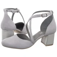 Sandały damskie - Sandały Popielate 04070-13/00-1 (MA430-e) Maciejka - miniaturka - grafika 1