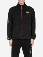 Bluzy męskie - Polarowa bluza Fila FAM0256-80010 S Black (4064556377456_EU) - miniaturka - grafika 1